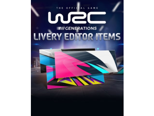WRC GENERATIONS - LIVERY EDITOR EXTRA ITEMS