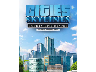 CITIES: SKYLINES - CONTENT CREATOR PACK: MODERN CITY CENTER