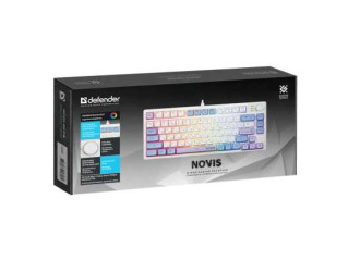 Клавиатура Defender Novis GK-318 White