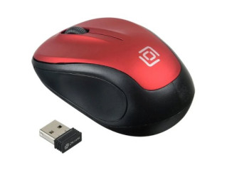 Мышь Oklick 665MW Black-Red