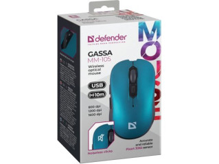 Мышь Defender Gassa MM-105 Turquoise