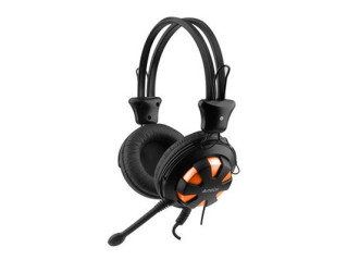Гарнитура A4Tech HS-28 Black/Orange