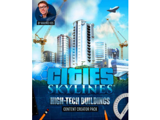 CITIES: SKYLINES - CONTENT CREATOR PACK: HIGH-TECH BUILDINGS