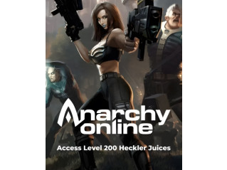 ANARCHY ONLINE: ACCESS LEVEL 200 HECKLER JUICES